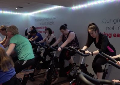 hearts spin class studio